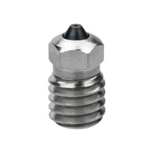 Bimetallic Nozzle Advanced Heat Resistant Hardened Steel Nozzle 0.2/0.4/0.6/0.8mm For ABS TPU And More Filament Types