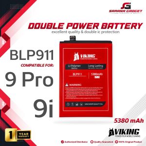 Baterai VIKING Double Power BLP911 Realme 9 Pro / 9i Batre Batrai Battery Original Ori Dual HP Handphone BLP 911