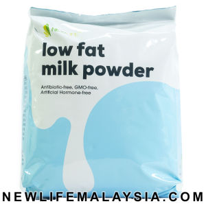 Low Fat Milk Powder - Grass-Fed New Zealand Cows High Protein Vitamins & Minerals Ideal for Yoghurt & Baking NewLife
