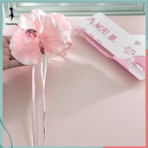 FUJIAS2🦋 Phalaenopsis Orchid Hair Claw Shark Clip Women Retro Floral Exaggerated Wedding Party Hair Clip Accessories Fashion​