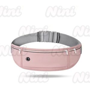 Nini กระเป๋าสะพายข้างผู้ชายพับได้ ลายเรขาคณิต สไตล์เรียบหรู ขนาด 10x43 ซม.