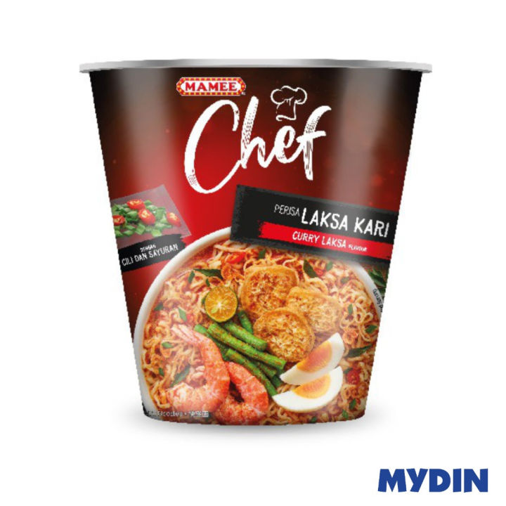 Mamee Chef Instant Noodles - Curry Laksa Flavour (72g) | Lazada