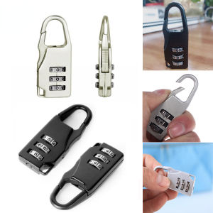 3-Digit Combination Lock of Zinc Alloy: The Small Safe Combination Padlock for Suitcases, Luggage, Briefcases, Backpacks