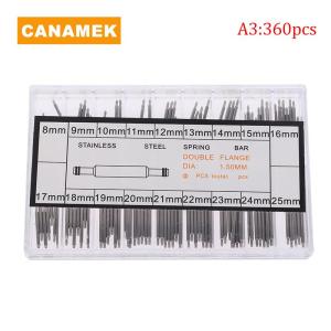 【CANAMEK】 Professional Stainless Steel Watch Band Strap Spring Bar Set For Replacement