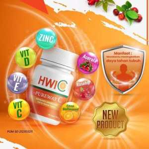 BMH-2 BOTOL HWI C (VITAMIN C AMAN BUAT LAMBUNG MENJAGA SISTEM IMUN)