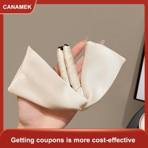 【CANAMEK 】 New Korean Bow Banana Hair Clip Claw Girls Ribbon Clips Hairpin Hair Accessories Headwear Women