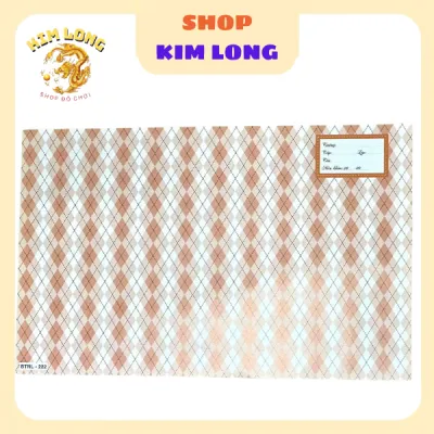 SET 10 tờ bao tập vở hình CARO tiện lợi 2 trong 1 (sẵn giấy kiếng) in hình sọc caro cho bé đi học