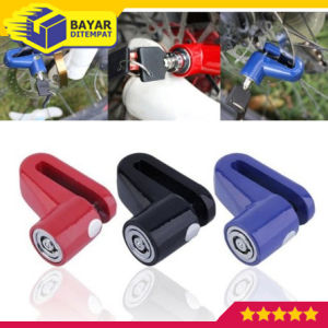 Kunci Cakram Motor Anti Maling Gembok Rem Sepeda Moto Motorcycle Moto Disc Brake Lock