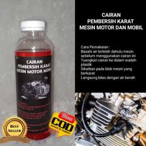 Pembersih Karat Cair 250ml – Penghilang Karat Cepat Untuk Besi Mesin Knalpot & Peralatan/Cairan Pembersih Karat 250ml – Rust Remover Untuk Motor Mobil Besi & Stainless