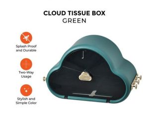 TEMPAT TISSU MODEL BENTUK AWAN/ KOTAK TISSUE/ ORGANIZER TOILET TEMPEL DINDING TISSUE ROLL/ TEMPAT TISSUE KOTAK