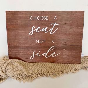 [SG] Personalised Customised Wooden Wedding Welcome Sign Wedding Entrance Sign Reception Decor Bridal Signage