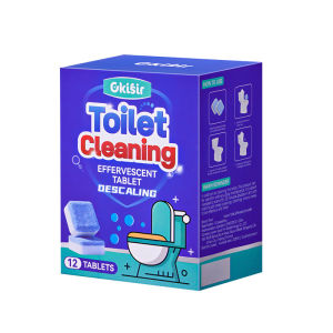Toilet Tank Cleaner Tablets Long Lasting Odor Removal Disinfectant Fresh Clean Toilet Toilet Cleaner Tablets Odor Removal Antibacterial Cleaner Hard Water Stain Remover Tablets