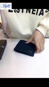 Mandu Mens Short Bifold PU Wallet Stylish Slim Purse Card Cash Holder Dompet Model 045