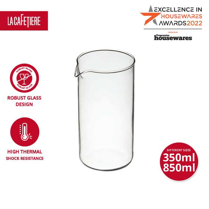 La Cafetiere Replacement Glass Jug Beaker for French Press Coffee Makers Borosilicate Transparent Glass Drip free Glass Hot Cold Water Ice Tea and Coffee Beverage 3 4 6 8 12cups Lazada PH