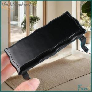 【The Warmheart】 1Pcs 1:12 Dollhouse Mini Wave Tea Table Ornament Miniature Furniture Table Coffee Table Livingroom Leisure Table Model