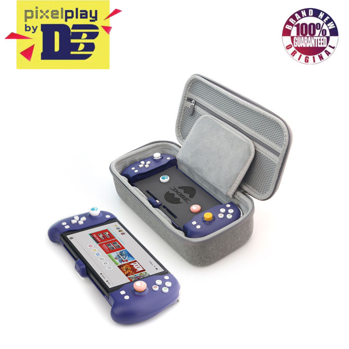 Dobe 3-in-1 Kit for Switch/ Switch OLED (Pro Grip Controller Blue