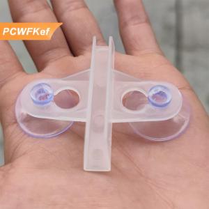 【PCWFKef】 2 cái kẹp cách ly bể cá bể cá tấm phân vùng kẹp thủy tinh tấm phân chia tách tách sinh sản