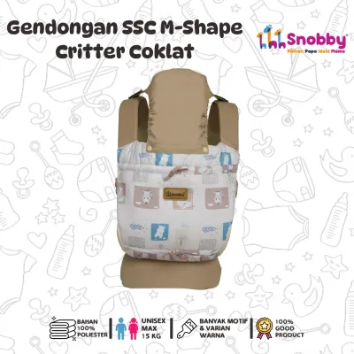 SNOBBY Gendongan Bayi Ransel M-Shape All Series | Snobby Gendongan Bayi Depan SSC Emily Series