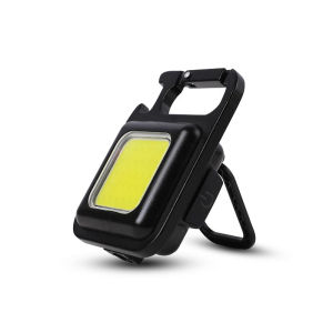 6 in 1 COB Rechargable Keychain Light LED Mini Camping Outdoor Work Lamp Keychain Flashlight 4 Lights Modes 800 Lumens Corkscrew Aluminum Alloy Mutifuction Portable Flashlight