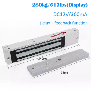 180/280KG Electronic Magnetic Lock Waterproof Electric Control Lock Normally Closed for apartment