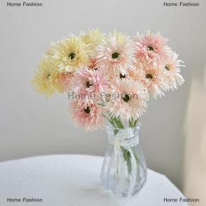 [COD] Home Fashion Decorative Gerbera Artificial Flowers Non-fading Realistic Flower Arrangement Simulation Gerbera Home Decor