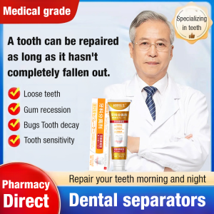 💕24H Shipping💕【Loose Teeth Gum Shrinkage Repair】Dental Separator Toothpaste/Yellow Teeth Calculus Removal Toothpaste Clean Stains Toothpaste/Oral Care