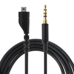 150cm Replacement Wires Cables for Arctis3 5 7 Headset Gold Plate Plug Cable Input