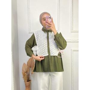 Kemaja Pollo Linen Mix renda