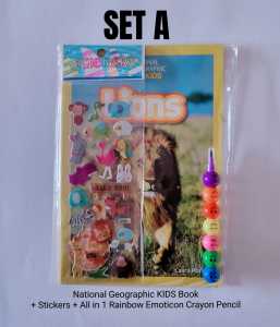 (SG Seller) Preschool Goodie Bag National Geographic Kids Book Gift Set for Kids/ Children