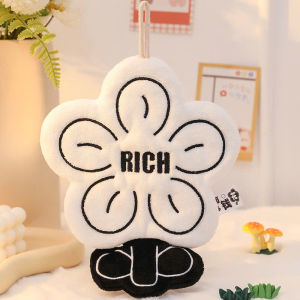 Khăn Lau Tay 2 Mặt Hình Bông Hoa Sang Trọng