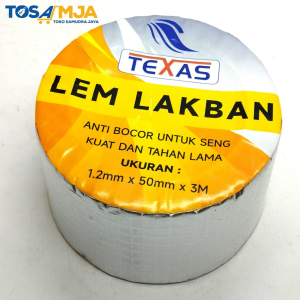 LEM LAKBAN SERBAGUNA (SENG) 5CMX3M TEXAS / LAKBAN ANTI BOCOR / LEM SENG TEXAS