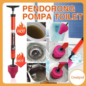 Plunger Pompa WC Penyedot Pompa WC Mampet Drain Buster-Solusi Cepat WC Tersumbat dengan Harga Diskon