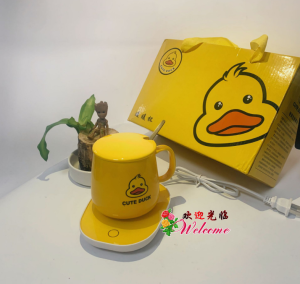 WE 3312 = 小黄鸭暖暖杯 Little Yellow Duck Warm Cup ☞ 450ml #Product shown in actual photo‼️