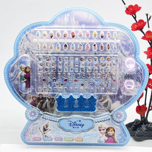 FUNToy diy disney themes Stiker kuku anak Finger nail airt anak Sticker kuku karakter lucu anak pemilihan acak