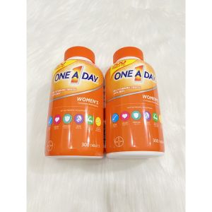[HÀNG MỸ] Date 2026 Viên Uống Vitamin Tổng Hợp One A Day Womens Dưới 50 tuổi 300 Viên