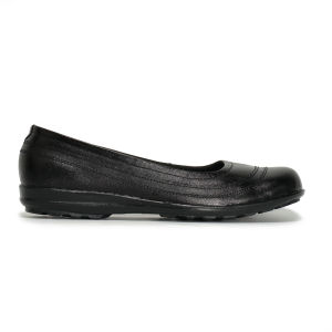 Vidha Sepatu Wanita Flat Kulit Alisya Flat Shoes PV200 (Hitam)