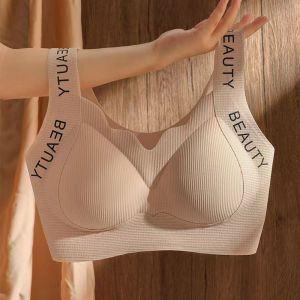 JURHOMIE Push-Up Wireless Bra Seamless Thin Beauty Back Lingerie Comfortable Fixed Cups Seamless Underwear for Teen Girls High School College Students