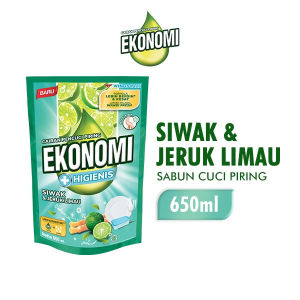 Ekonomi Sabun Cuci Piring Cair 650ml Refill Pouch