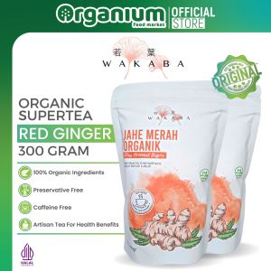 WAKABA Jahe Merah Red Ginger Drink Pouch 300g