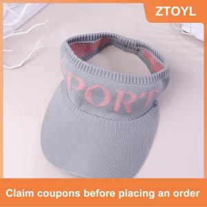 【ZTOYL】 Mùa Hè Mũ Mặt Trời Người Đàn Ông Phụ Nữ Có Thể Điều Chỉnh UV Bảo Vệ Top Mũ Rỗng Rắn Thể Thao Quần Vợt Golf Chạy Kem Chống Nắng Mũ Bóng Chày