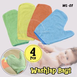 [BISA COD] 3 4 6 Pcs Waslap Bayi Lap Mandi Bayi ZOKO WL-01 Wash Lap Bayi Waslap Wash Lap Mandi Bayi Handuk bayi Baby Wash Lap MIX COLOUR