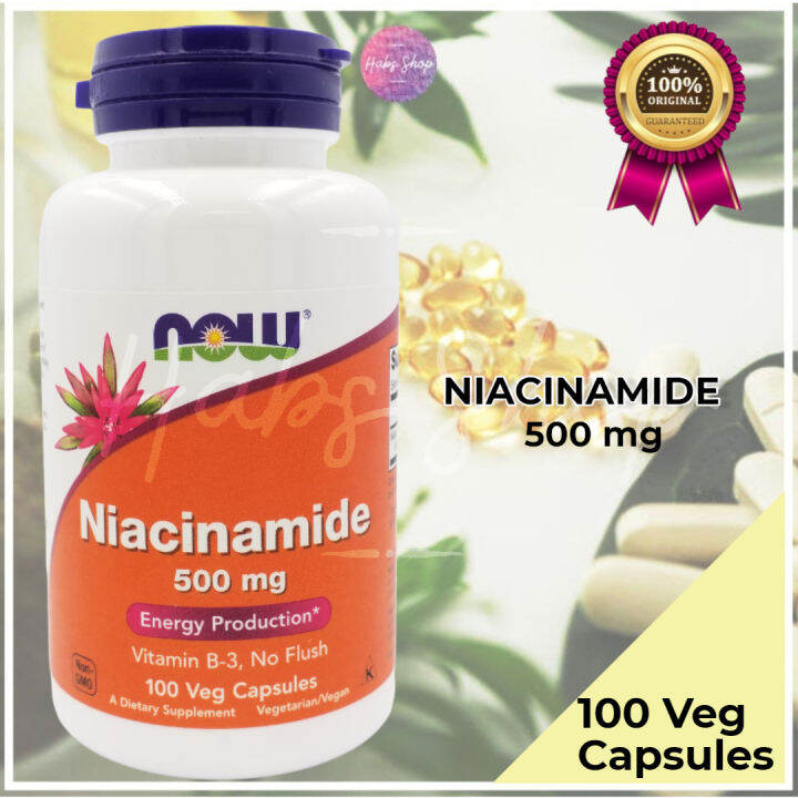 Now Foods Niacinamide 500 Mg 100 Veg Capsules | Lazada PH