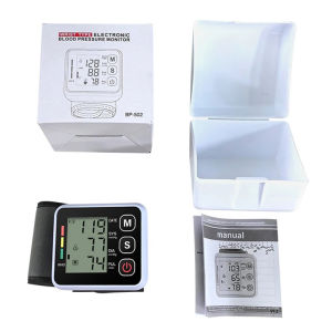 English Voice Wrist Monitor Tonometer Digital Sphygmomanometer Electronic Bp Monitors High Accurate BP Monitors