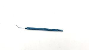 KITA Titanium Phaco Chopper Hook Angled Round tip Double Eyelid Tools 115mm Ophthalmic Surgical Instruments
