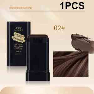 แท่งย้อมผม สีดำ ย้อมผมชั่วคราว ปกปิดผมขาวเทา เติมผมทำสี จัดแต่งทรงผม เครื่องมือแต่งหน้า