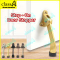 ClassAHW Kick Down Door Stopper for Heavy Doors Heavy Duty Door Stops Kickstand Door Stopper with Rubber Tip. 