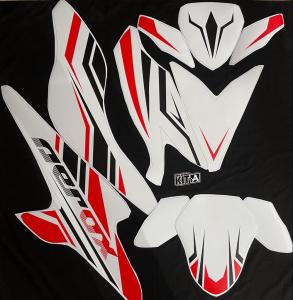 DECAL STIKER DEKAL STCIKER CUSTOM STRIPING RACING MOTOR AEROX 155 (D-K2-006)