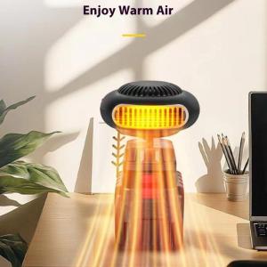 Portable Heater Operated Space Heater with Anti Tilt Design Long Lasting Heating 1500mAh Easily Fits into Any Room or Car for Car Office Indoor Use