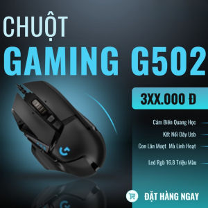 Chuột chơi game logitech G502 OEM chuột máy tính có dây gameming LED RGB U1