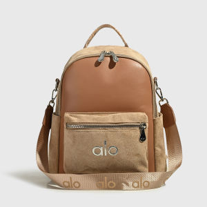 ALO Vintage Small Backpack Women Convertible Shoulder Bag Retro Yoga Daily Bag